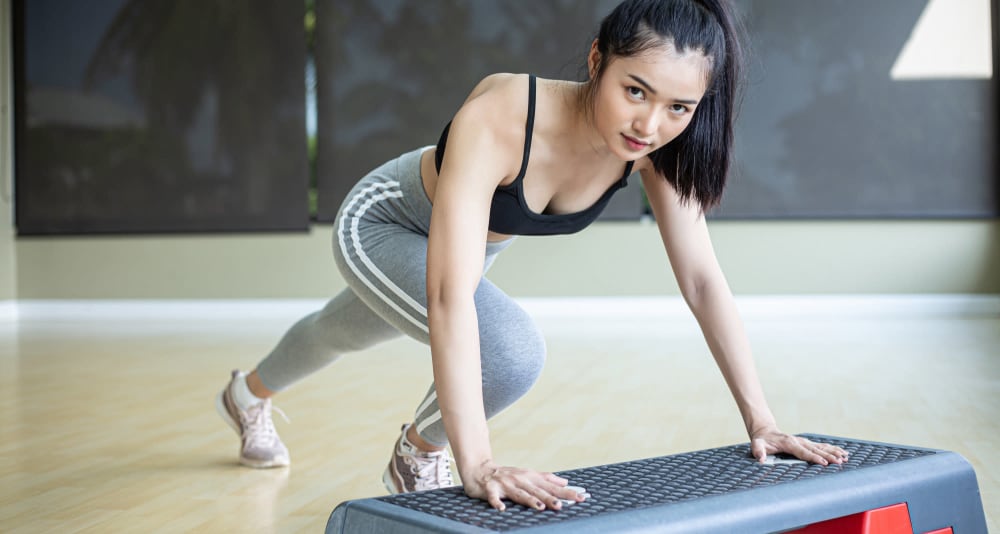 High impact step aerobics 2025